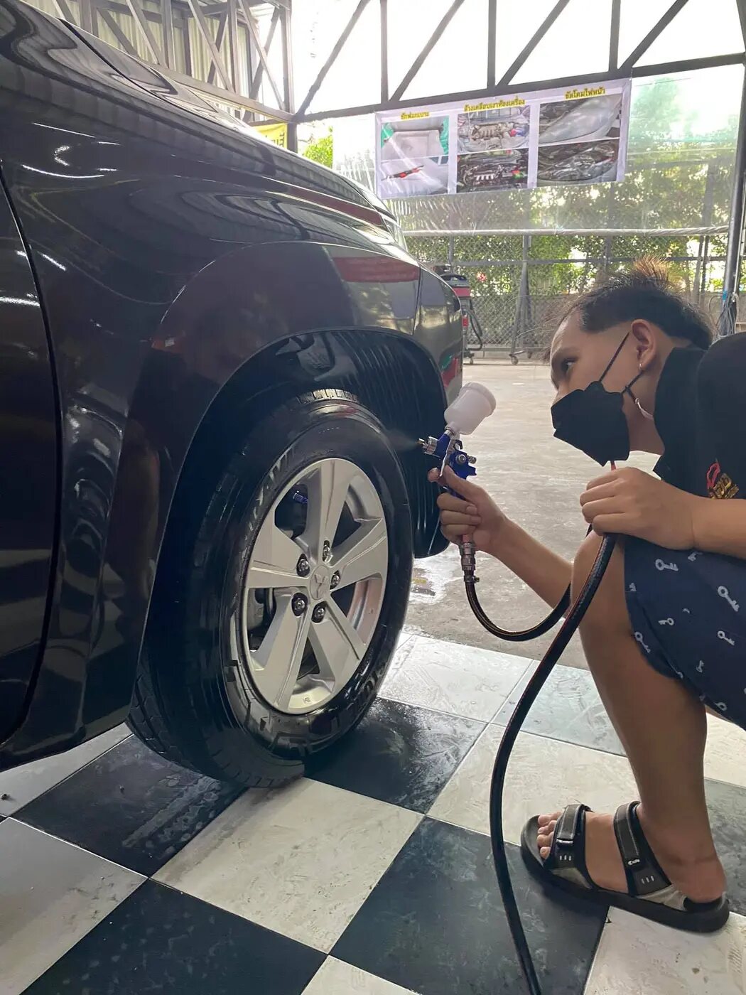 ฉีดน้ำแรงดันสูง